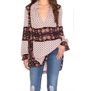 Free People Changing Times Floral Print Tunic ❤️